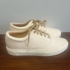 Nisolo Handcrafted Elayna Sneakers‎ in Latte womens 7.5